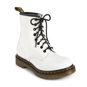 NWOT Dr. Martens White 1460 Boot